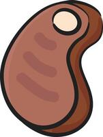 Steak clip art illustration vector
