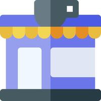 A coffee shop icon with a cup and saucer vector