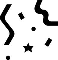 A black and white image of a star and a star vector