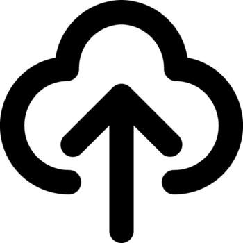 Cloud computing icon vector