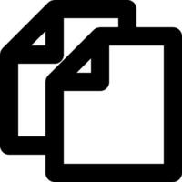 File icon with two black squares vector