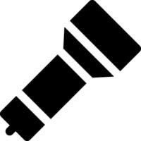 A flashlight icon on a white background vector