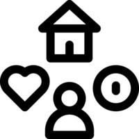 Home icon illustration vector
