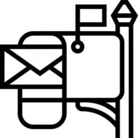 Mailbox illustration design vector