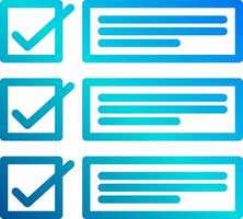 Checklist illustration design vector