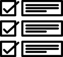 Checklist illustration design vector