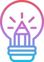 A light bulb with a house inside it vector