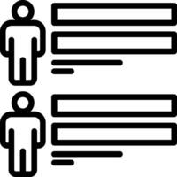 Two people are standing next to each other vector