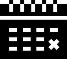 A black and white checkerboard icon with a cross vector