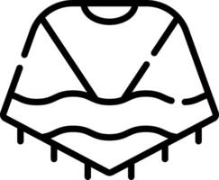 A black and white image of a shirt with a wave vector