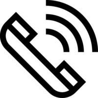 A phone icon with a phone and a phone icon vector
