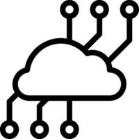 Cloud computing icon illustration vector