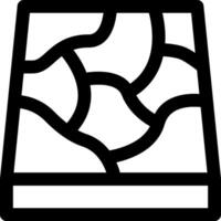 A black and white image of a book vector
