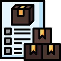 A box with a check mark on it and a box with a check mark on it vector