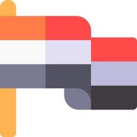 The flag of the netherlands vector
