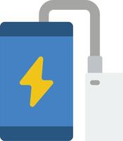How to backup your phone with a usb cable vector