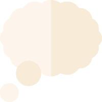 A speech bubble with a speech bubble in it vector