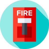 Fire extinguisher icon vector