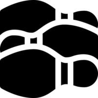 Two shoes with a bowler on each foot vector