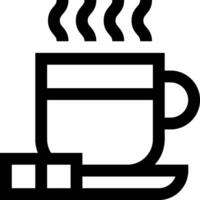 Coffee cup icon vector