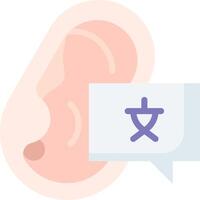 Chinese language learning with ear vector