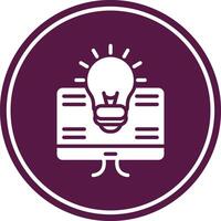 Idea Circle Icon vector