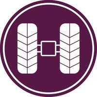 Wheel Alignment Icon vector