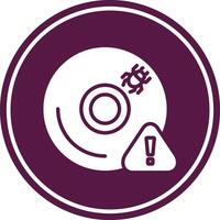 CD Circle Icon vector