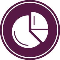 Pie Chart Icon vector