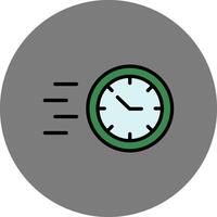 Fast Time Icon vector