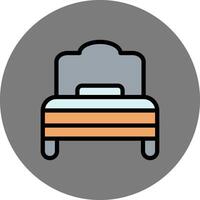 Rest Filled Grey Circle Icon vector