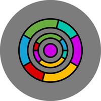 Pie Chart Icon vector