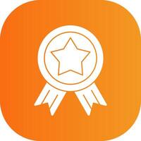 Win Glyph Gradient Curve Icon vector
