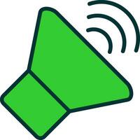speaker Green Filly Icon vector