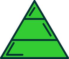 Importance Green Filly Icon vector