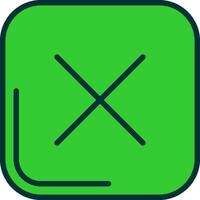 Interface Green Filly Icon vector
