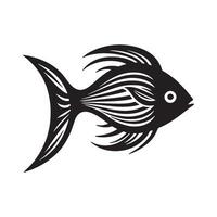 Modern illustration Graphic of fish icon with white background vector