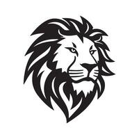 Elegant Tiger Head Icon Design with White Background vector