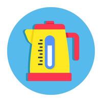 Premium design icon of electric kettle vector