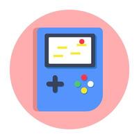 Brick game icon, editable vectors