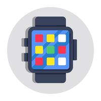 Modern design icon of smartwatch vector