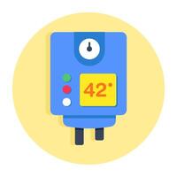 A beautiful design icon of geyser vector