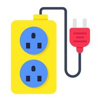 Perfect design icon of extension cord vector