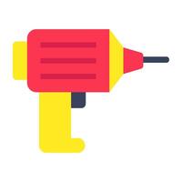 Creative design icon of drilling Machine vector