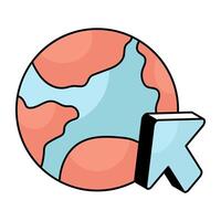 Premium design icon of globe vector