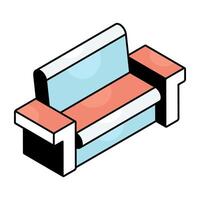 Perfect design icon of sofa vector