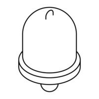 Perfect design icon of hooter vector