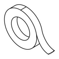 Modern design icon of tape vector