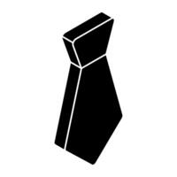 Modern design icon of tie vector