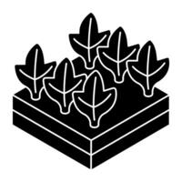 A perfect design icon of trees vector